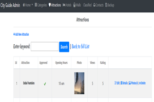 Admin screenshot 2