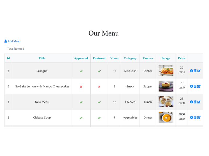 Restaurant Management